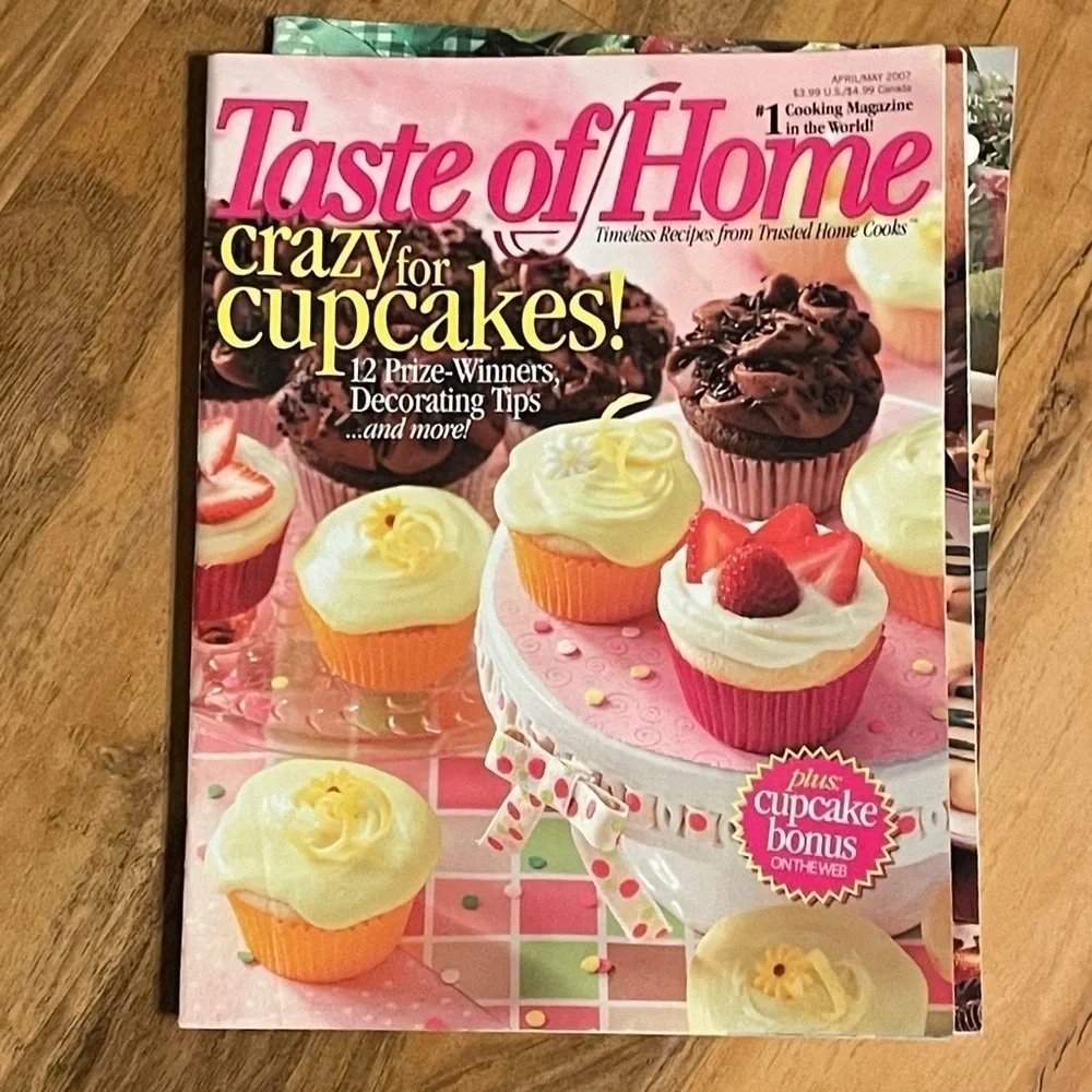 Taste of Home Magazines Bundle Vintage Lot/Bundle of 6